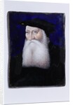 Old Man. Limoges, France, date unknown by Leonard Limosin