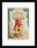 Caricature of Edmund Kean as The Theatrical Atlas by George Cruikshank