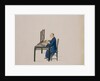 Artisan copying a painting onto the reverse of a sheet of glass. China, late 18th century by Unknown