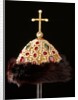 Crown worn by Boris Christoff in the title rôle in Mussorgsky's opera Boris Godunov. Russia, c.1960-1970 by Unknown
