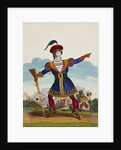 Mr. Sheridan Knowles as William Tell. England, mid-19th century by Unknown