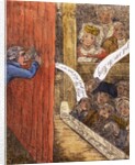 A Peep Behind the Curtain at Drury Lane by James Sayers