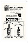 Programme featuring Josephine Baker in her first appearance in London in the Casino Theatre by Anonymous