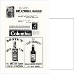 Programme featuring Josephine Baker in her first appearance in London in the Casino Theatre by Anonymous