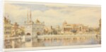 Tank & Marble Causeway the Sikh Temple Amritsar. William Carpenter. Amritsar, India, c.1854 by William Carpenter