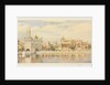 Tank & Marble Causeway the Sikh Temple Amritsar. William Carpenter. Amritsar, India, c.1854 by William Carpenter