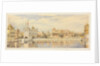Tank & Marble Causeway the Sikh Temple Amritsar. William Carpenter. Amritsar, India, c.1854 by William Carpenter