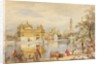 The Golden Temple at Amristar by William Carpenter