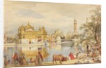 The Golden Temple at Amristar by William Carpenter