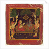 Rama and Sita attended by Lakshman and Hanuman. Marwar, India, 19th century by Unknown