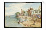 Muttra on the Jumna by William Simpson