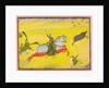 Maharao Umed Singh of Kota hunting boar. Kota, India, 18th century by Unknown