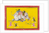 Elephant drivers attempting to secure an enraged elephant. Kota, India, 19th century by Unknown