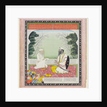Lehna Singh Majithia receiving petitions. Punjab, India, 19th century by Unknown