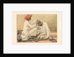A muslim having his head shaved by William Carpenter