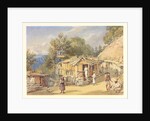 View of the wood bazaar by William Carpenter