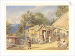 View of the wood bazaar by William Carpenter