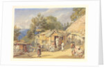 View of the wood bazaar by William Carpenter