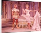 Joyce Blackman and Kevin Miller in Jacques Offenbach's La Belle HÚlène at the Sadler's Wells Opera Company by Houston Rogers