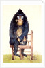 The Mandrill at the Royal Menagerie in the King's Mews by N. Jones