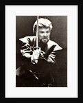 Albert Finney in William Shakespeare's Hamlet at the National Theatre by Anthony Crickmay