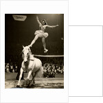 Florence Stephenson in Bertram Mills' Circus by Baron Nicholas de Racozcy