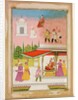 Ruler at court. Maratha, India, 19th century by Unknown