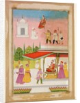Ruler at court. Maratha, India, 19th century by Unknown