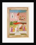 Ruler at court. Maratha, India, 19th century by Unknown