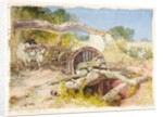 Persian Water Wheel by William Simpson