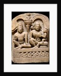 Jain family group. Northern India, 9th-10th century. by Unknown