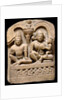 Jain family group. Northern India, 9th-10th century. by Unknown