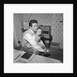 Lonnie Donegan with his daughter by Harry Hammond
