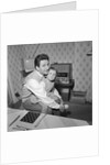 Lonnie Donegan with his daughter by Harry Hammond