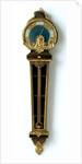 Barometer with thermometer. Paris, France, early 18th century by Unknown