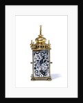 Miniature clock. Augsburg, Germany, early 18th century by Unknown