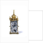 Miniature clock. Augsburg, Germany, early 18th century by Unknown