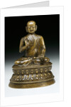 Figure of the Monk Buddhashri by Unknown