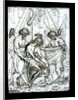Christ tended by two angels after the Flagellation. Belgium, 17th century by Unknown