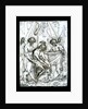Christ tended by two angels after the Flagellation. Belgium, 17th century by Unknown
