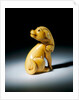 Netsuke figure of a dog by Unknown