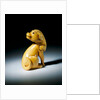 Netsuke figure of a dog by Unknown