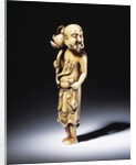 Netsuke figure of Sennin by Unknown
