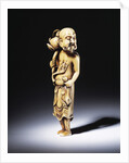 Netsuke figure of Sennin by Unknown