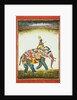 Man on an anthropomorphic elephant. India, 18th century by Unknown