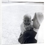 Princess Anne and her nanny at Clarence House by Cecil Beaton