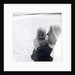 Princess Anne and her nanny at Clarence House by Cecil Beaton