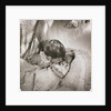 Prince Charles at the age of 18 months, kissing baby Princess Anne by Cecil Beaton