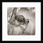 Prince Charles at the age of 18 months, kissing baby Princess Anne by Cecil Beaton