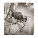 Prince Charles at the age of 18 months, kissing baby Princess Anne by Cecil Beaton